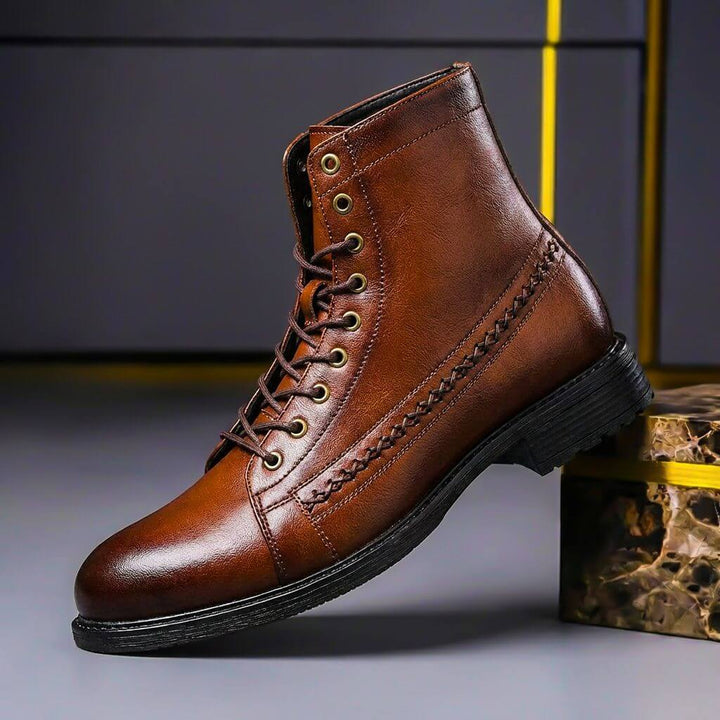 Bottes en Cuir Véritable Thomas