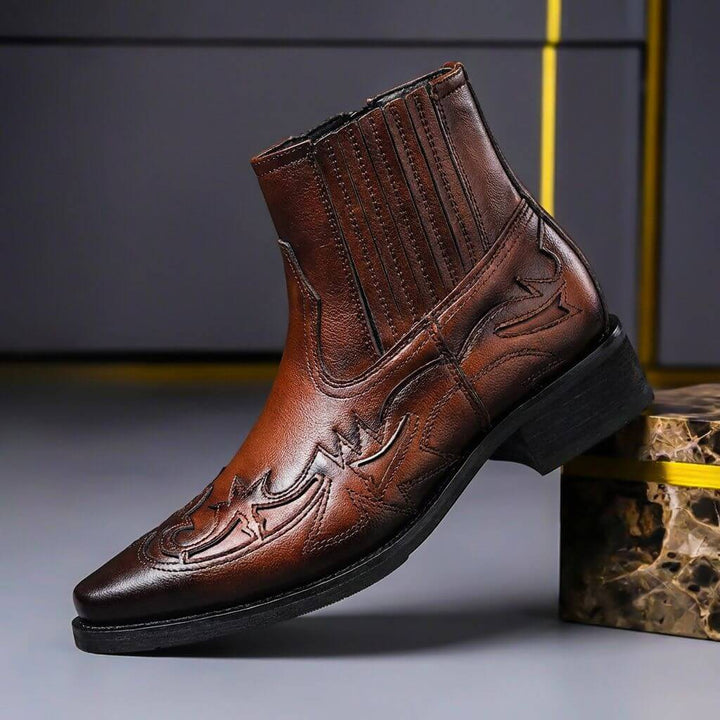 Bottes en Cuir Véritable Hawkins