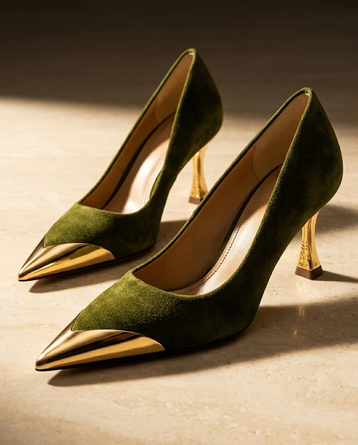 Talons avec Embout Métallique Camille