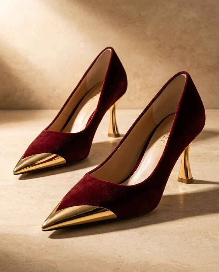 Talons avec Embout Métallique Camille