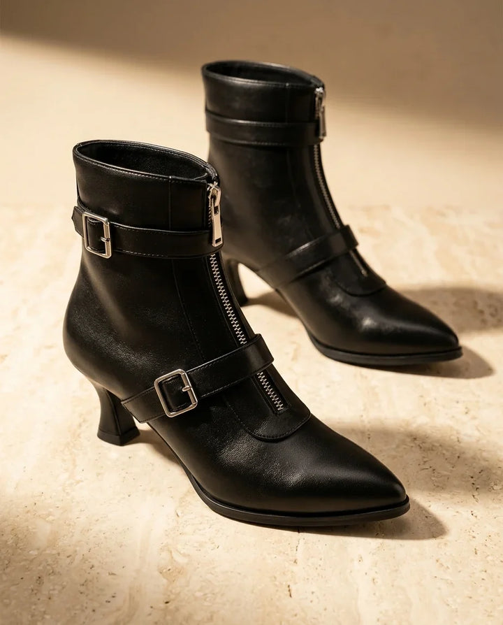 Bottines à double boucle Cleo