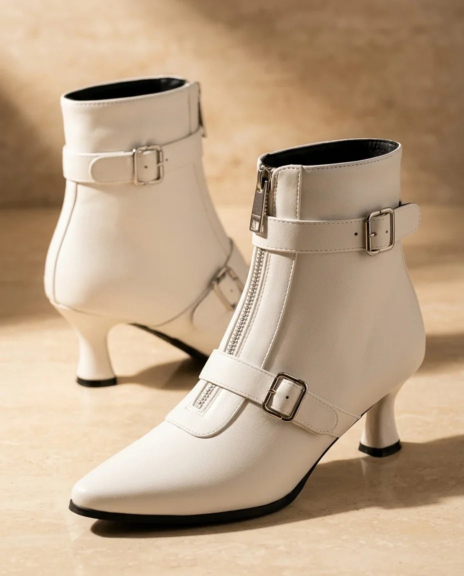 Bottines à double boucle Cleo