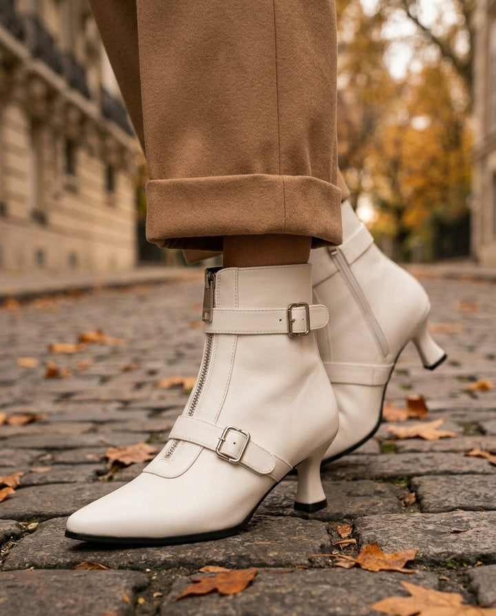 Bottines à double boucle Cleo