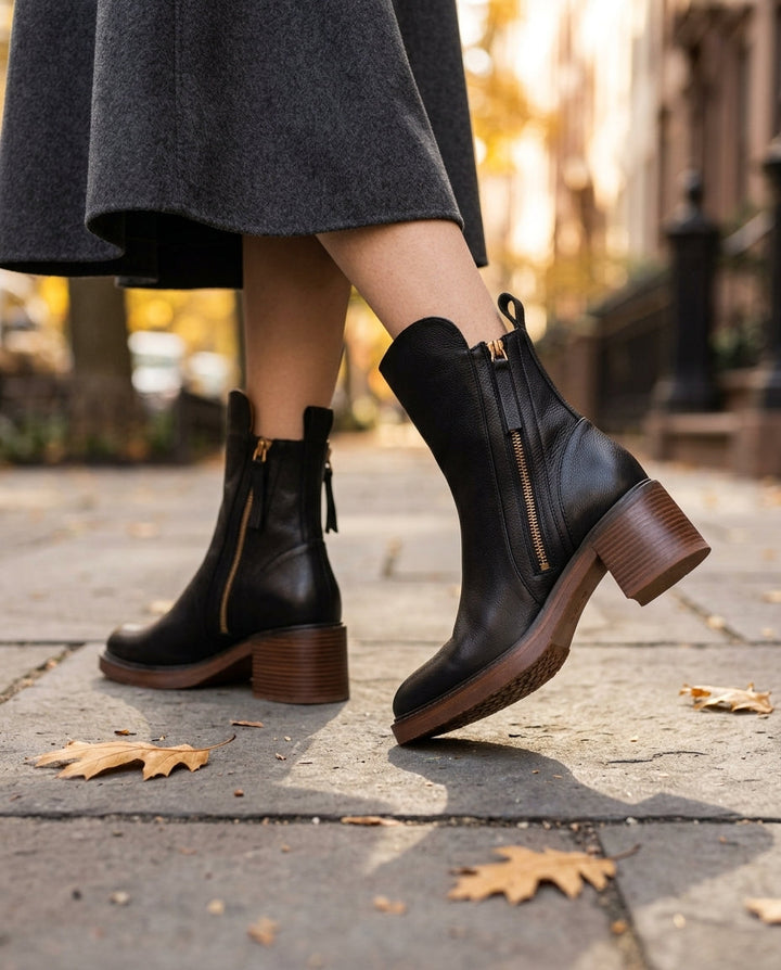 Bottines en cuir Liliana