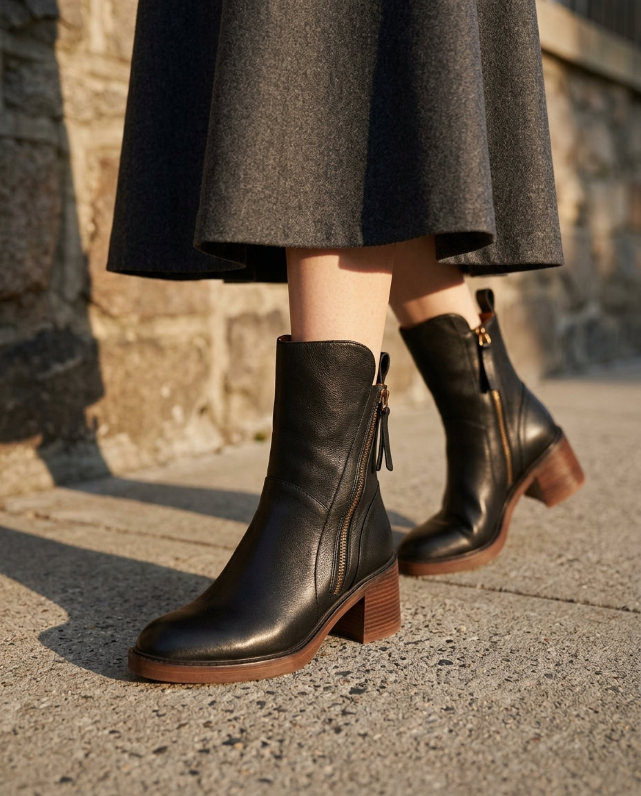 Bottines en cuir Liliana