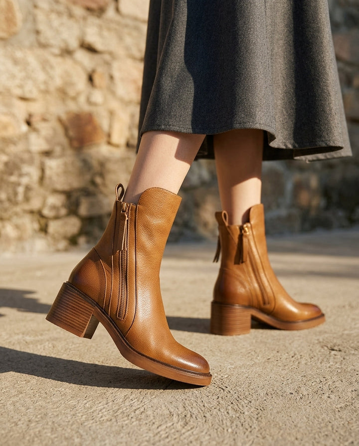 Bottines en cuir Liliana