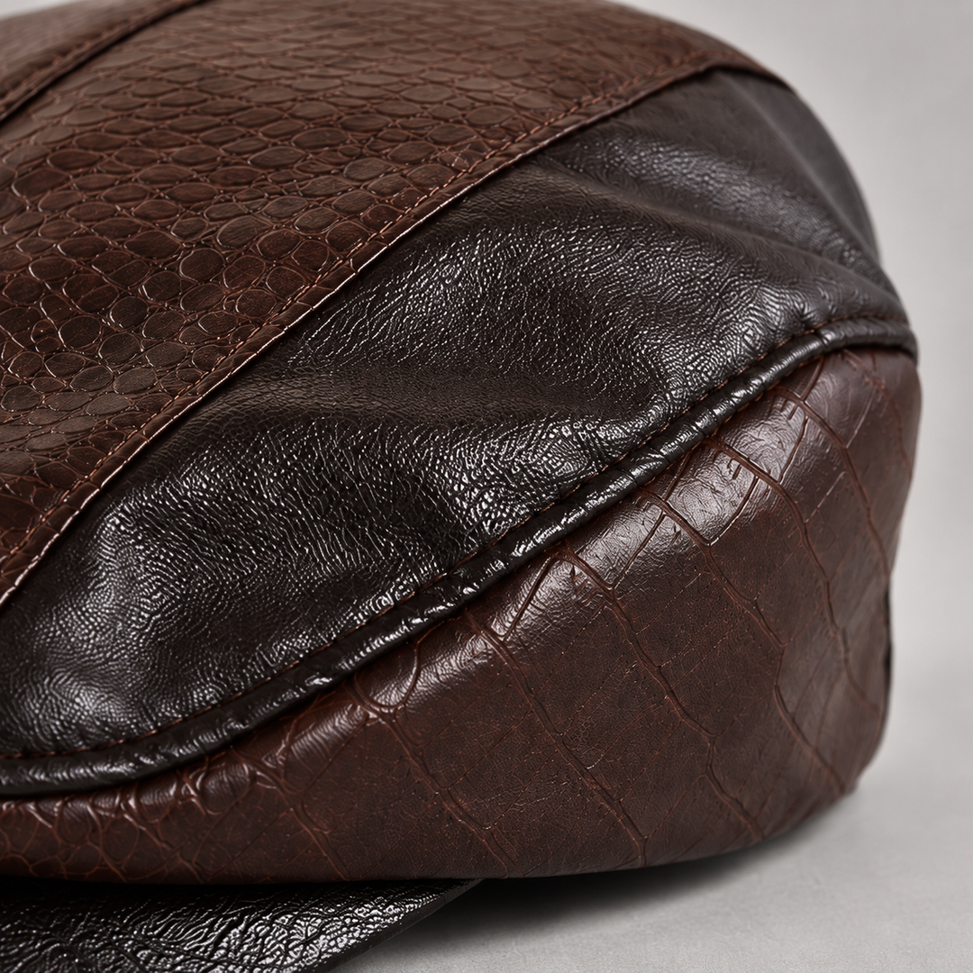 Beret en cuir