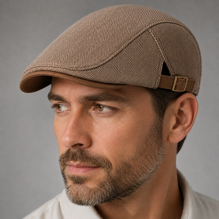 Béret en chevrons