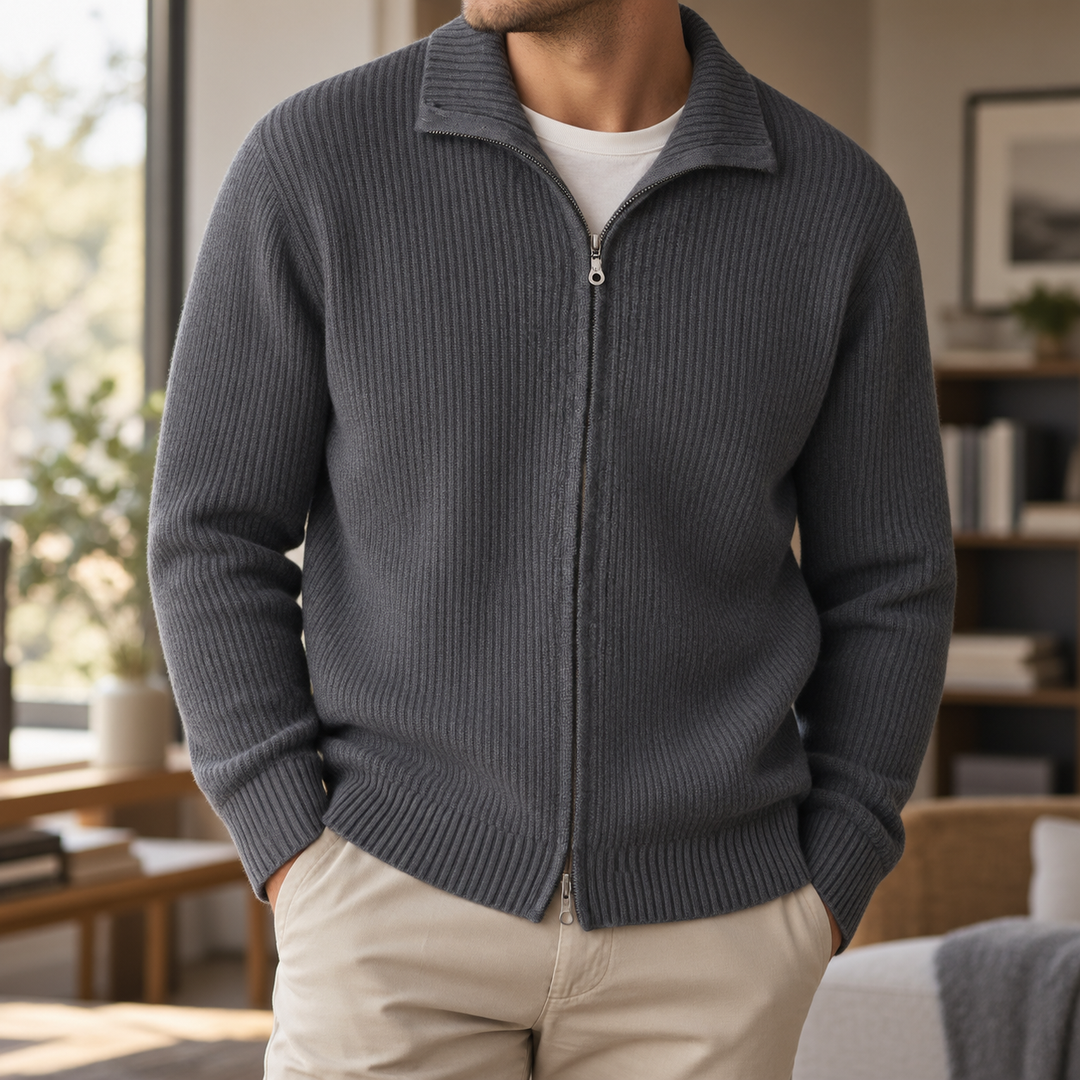 Cardigan en Laine Alcazar