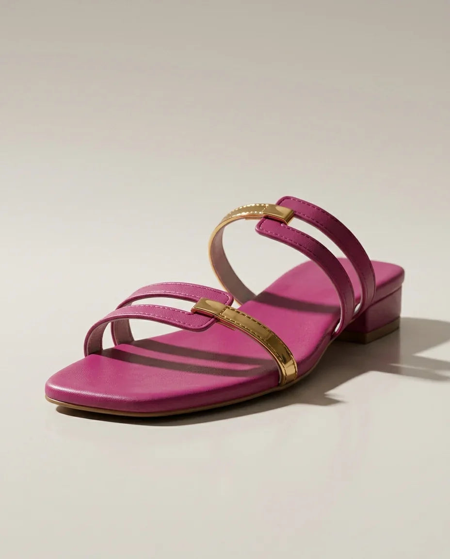 Sandale en cuir Claira