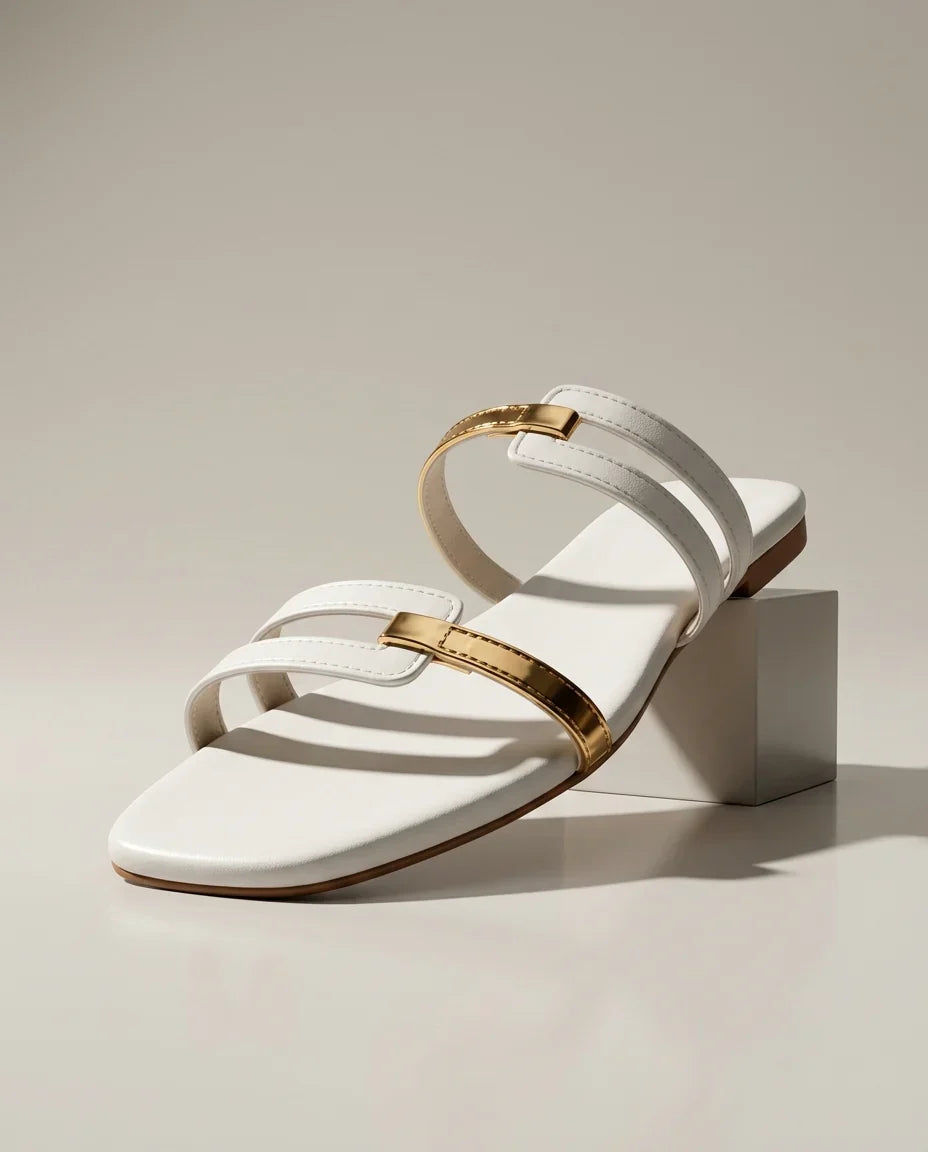 Sandale en cuir Claira