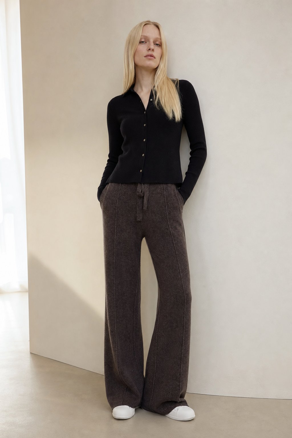 Pantalon en Laine Classique pour Femmes