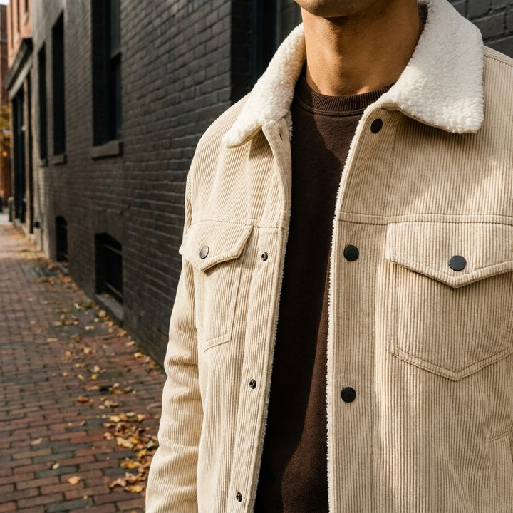 Veste en velours côtelé Rockwell