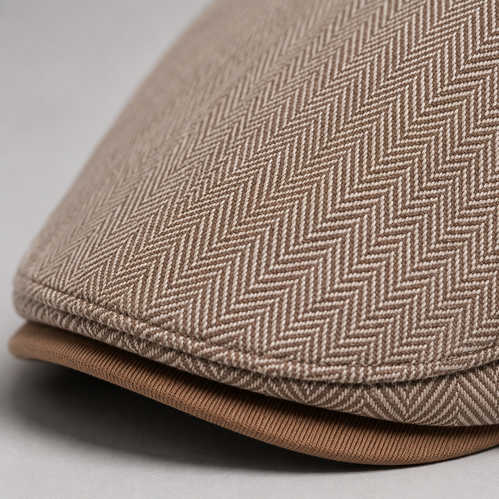 Béret en chevrons