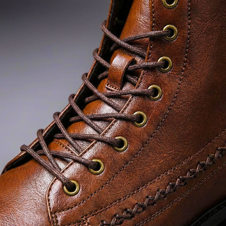 Bottes en Cuir Véritable Thomas