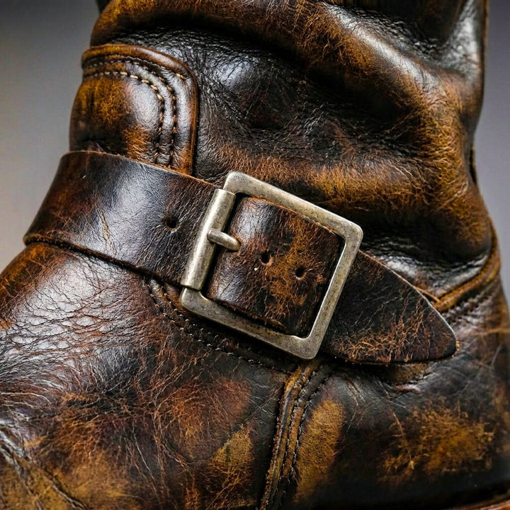 Bottes en Cuir Vintage Sullivan
