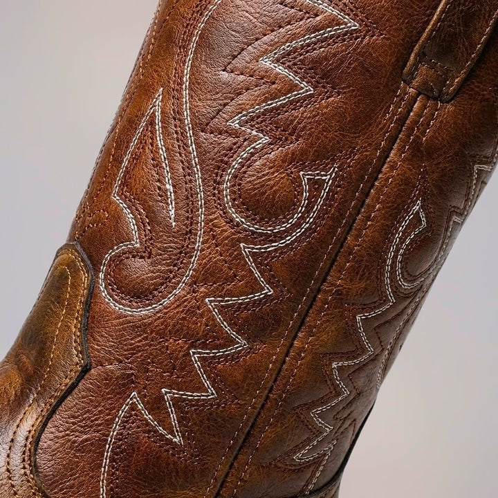 Bottes en Cuir Véritable Anthony