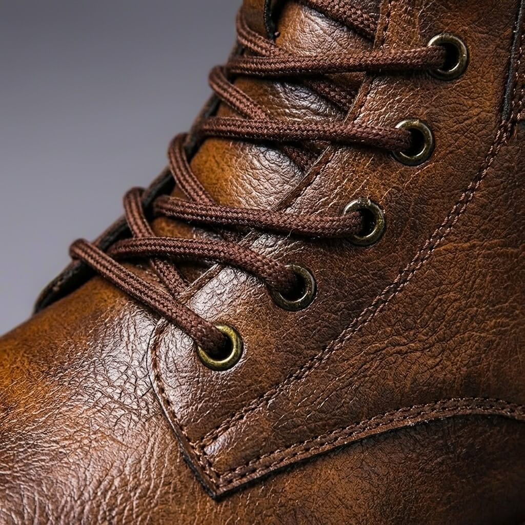 Bottes en Cuir Véritable Griffin