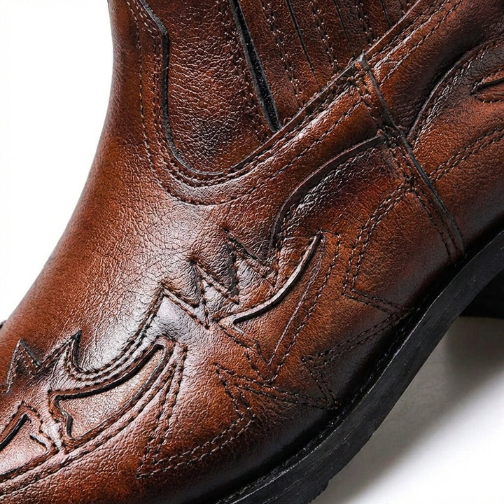 Bottes en Cuir Véritable Hawkins