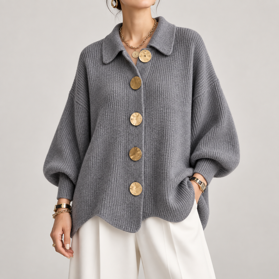 Ardelle™ | Cardigan Oversize avec Col