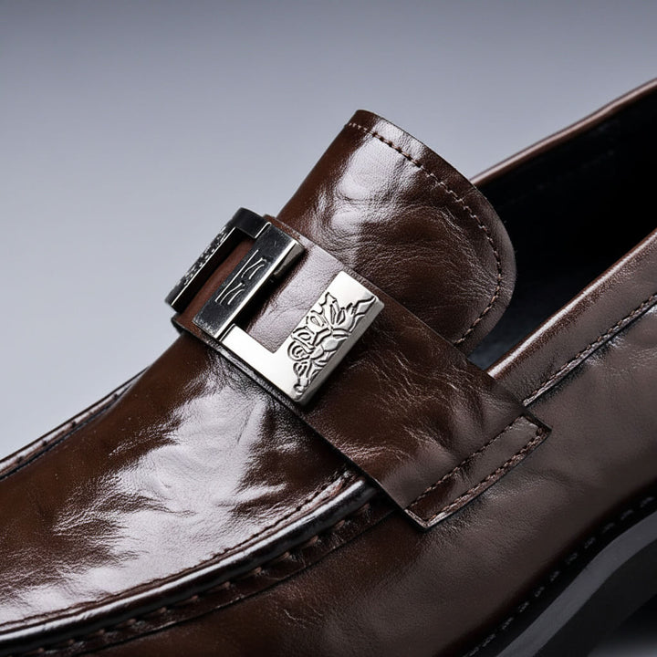 Chaussures en Cuir Véritable Vincent