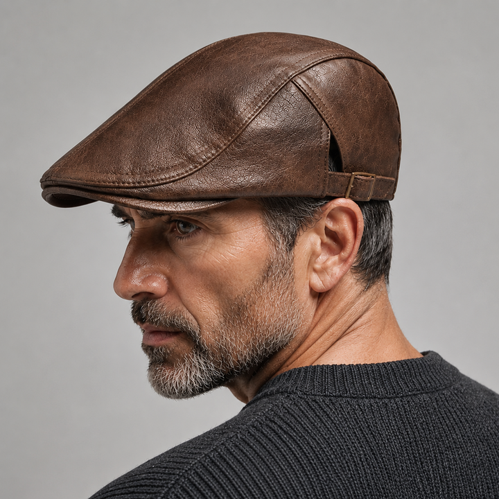 Béret en cuir