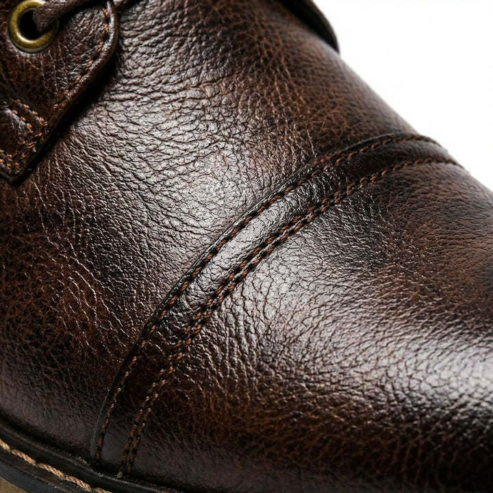 Bottes en Cuir Bicolores Jake