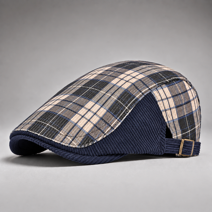Béret à carreaux