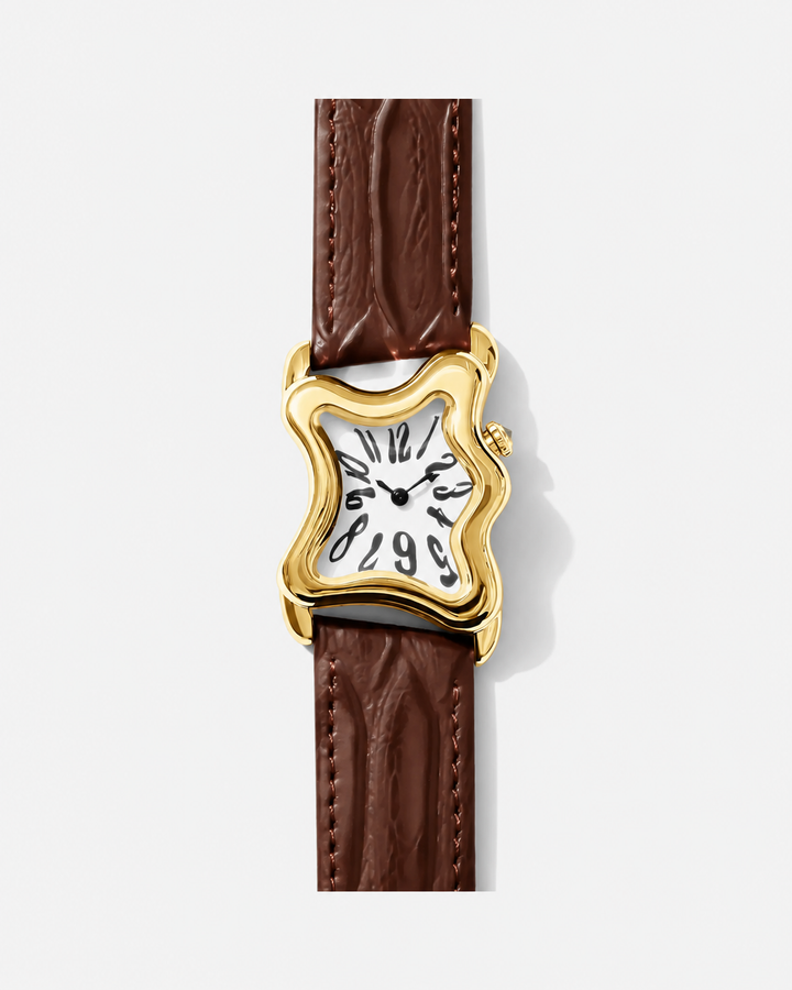 Ondine | Montre au cadran ondulé