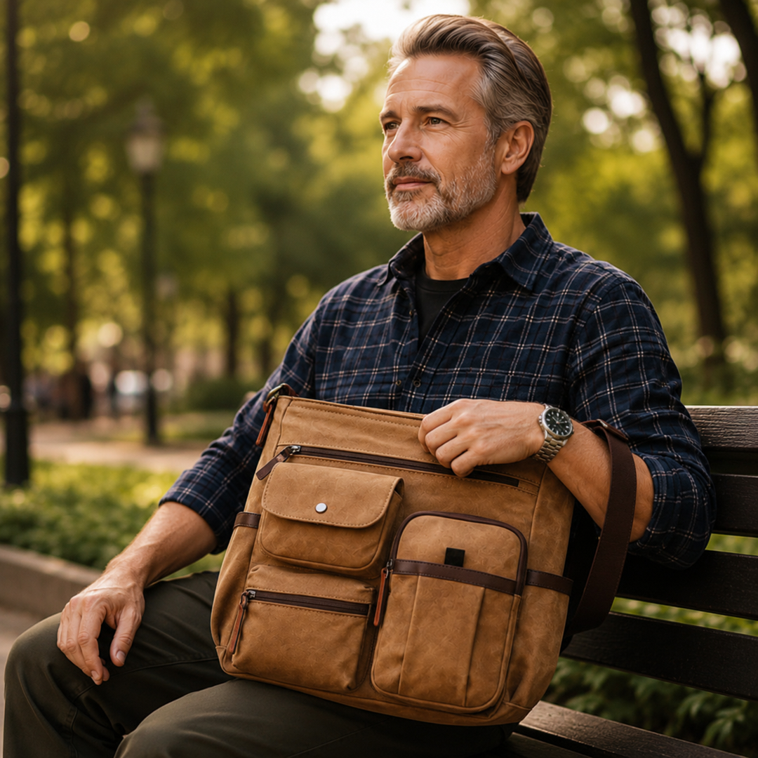 SAC MESSENGER EN CANVAS ALDRIDGE CARTER