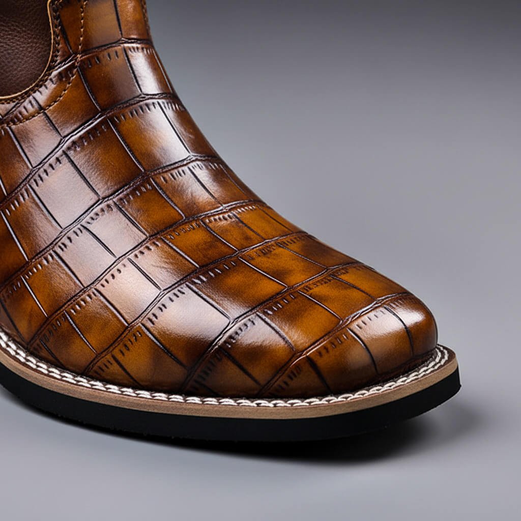 Bottes en Cuir Véritable Walker