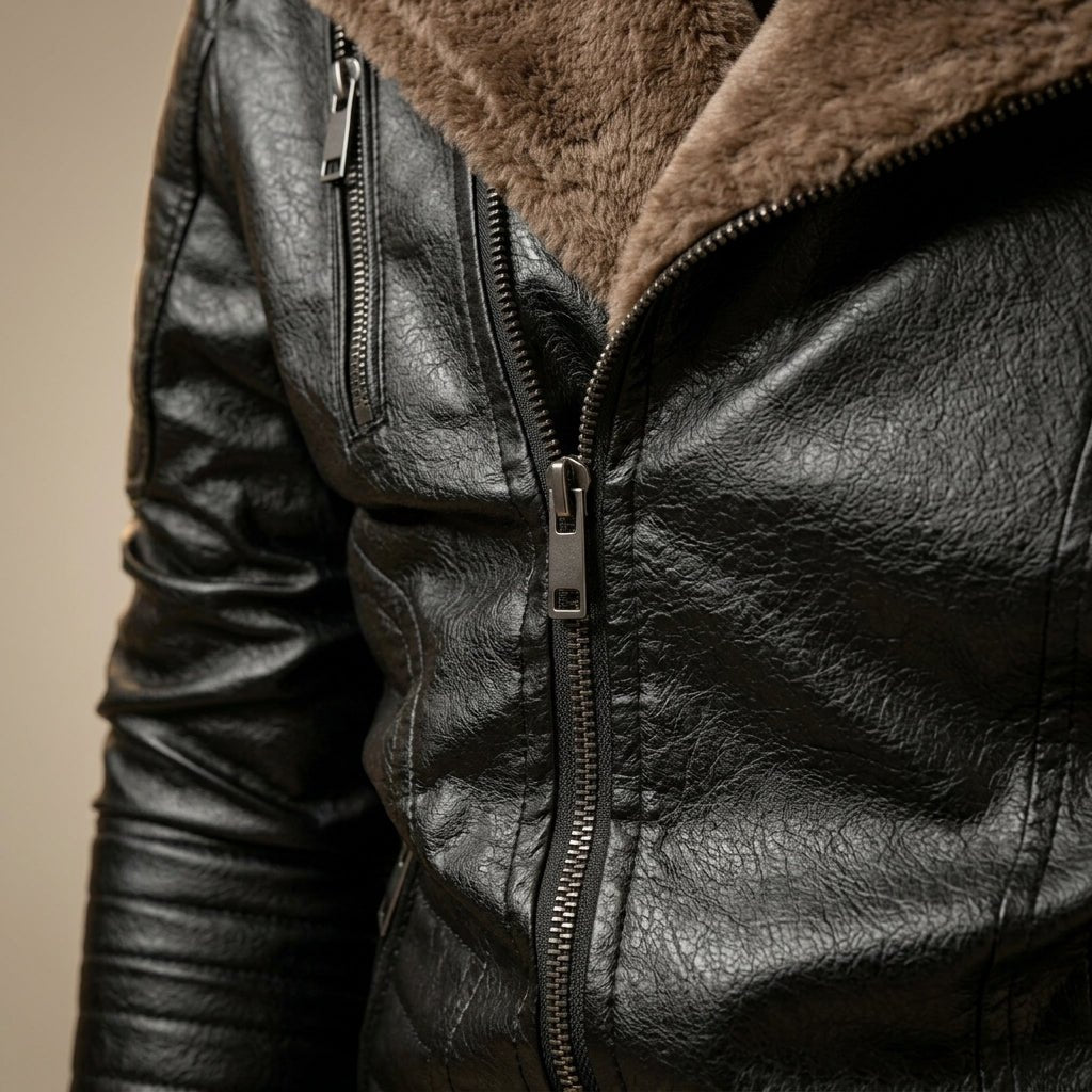 Veste en cuir de Niccolo