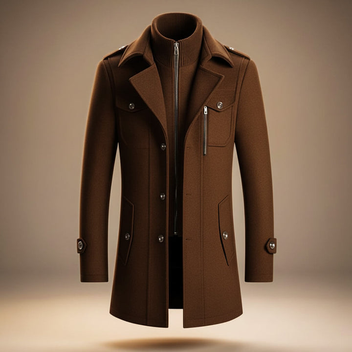 Cappotto in Lana Vergine Marco Legacy