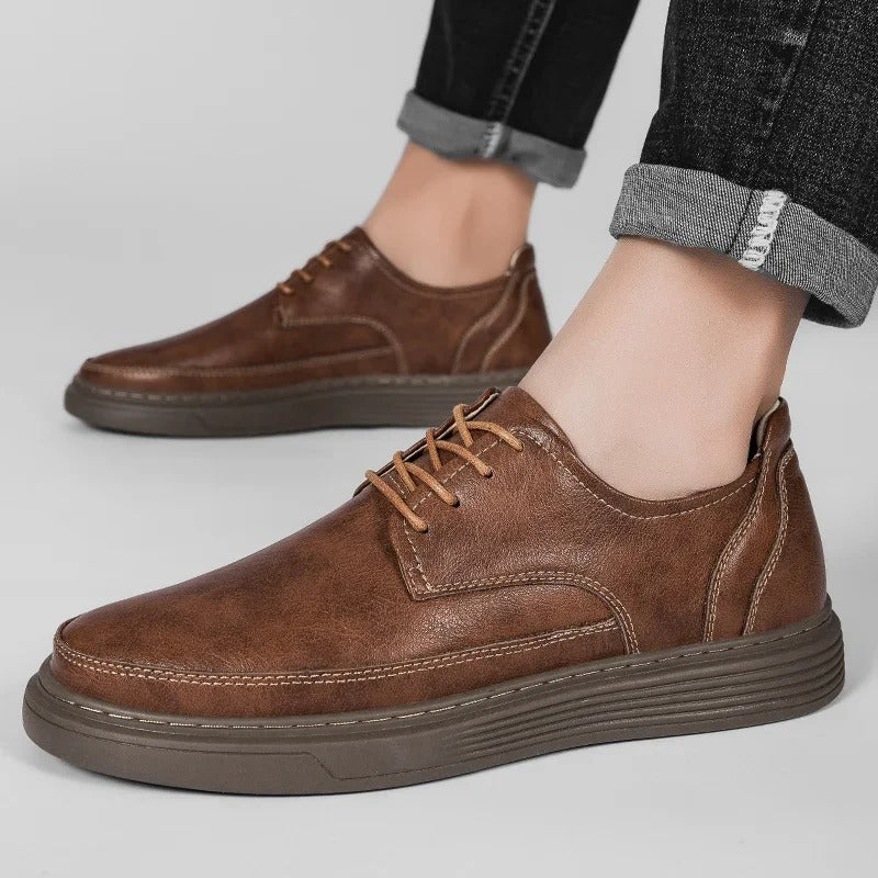 Baskets en cuir Canton