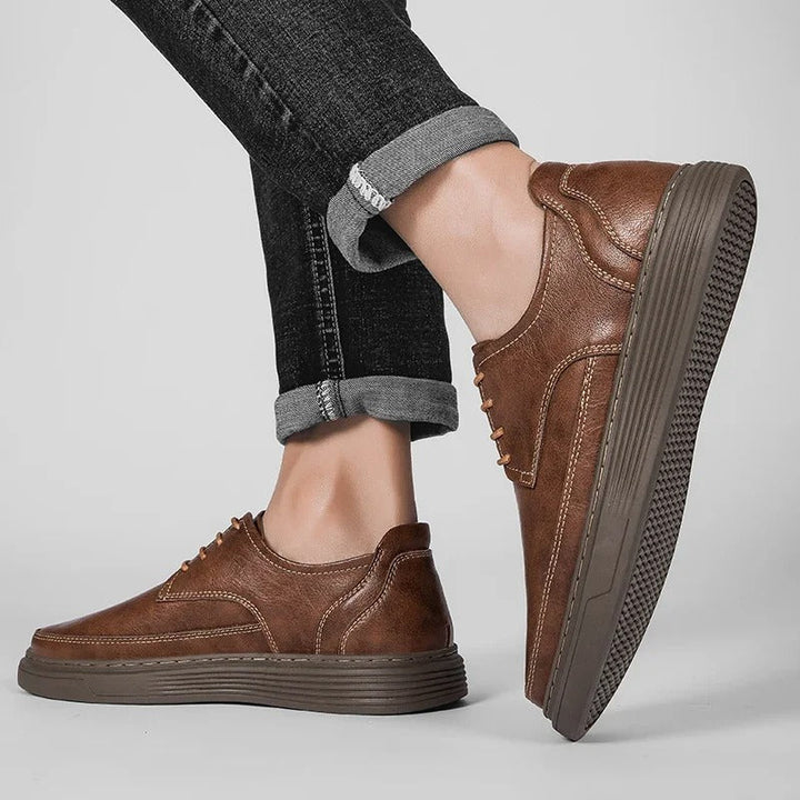 Baskets en cuir Canton