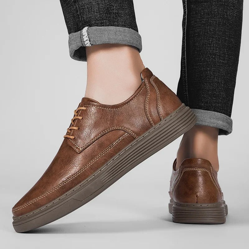 Baskets en cuir Canton