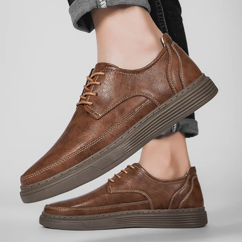 Baskets en cuir Canton