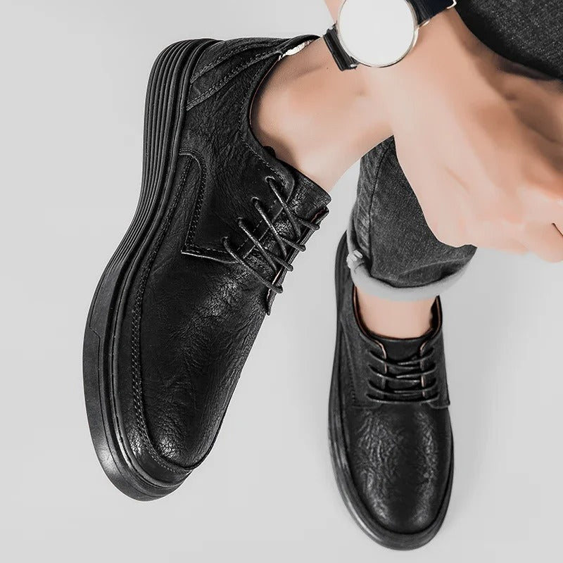 Baskets en cuir Canton