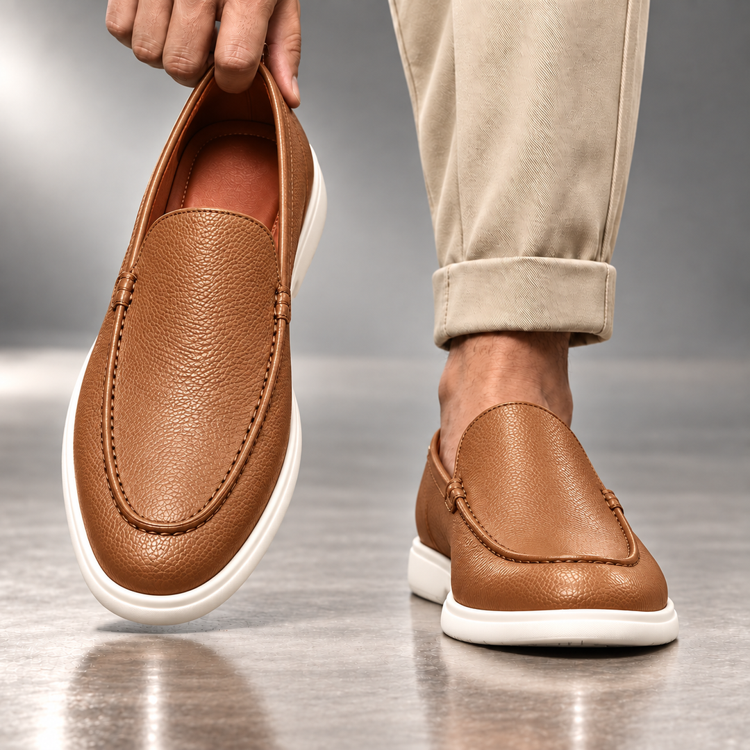 Mocassins en Cuir Gianni