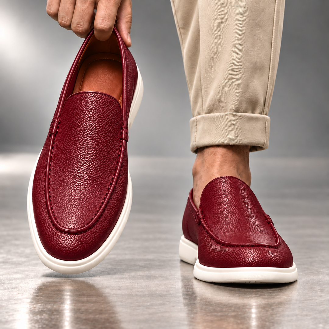 Mocassins en Cuir Gianni