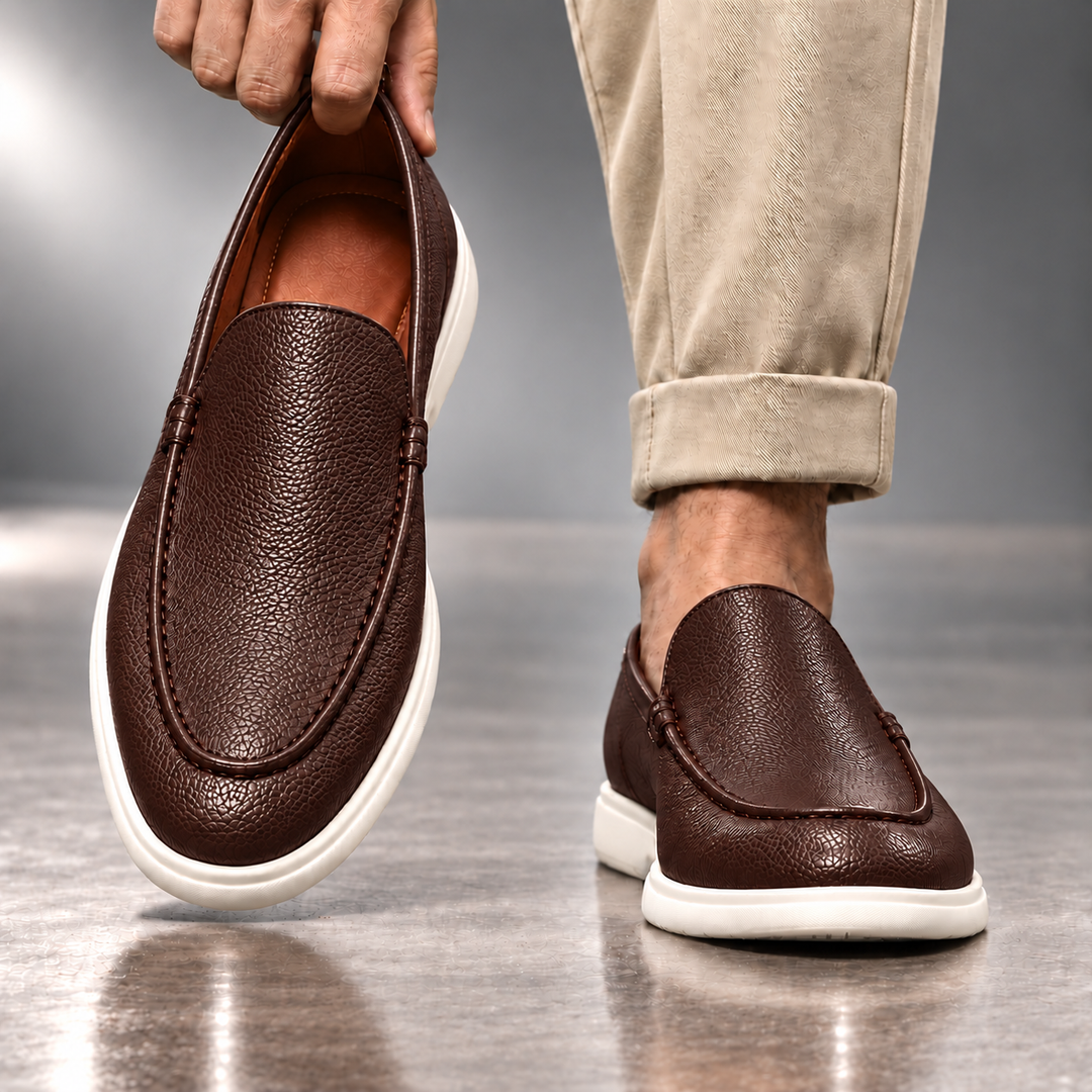 Mocassins en Cuir Gianni
