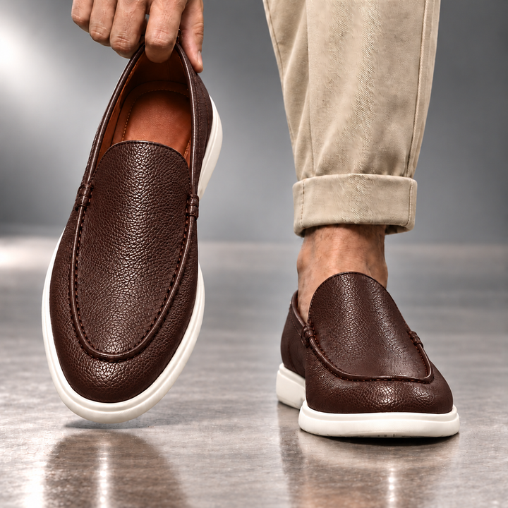 Mocassins en Cuir Gianni