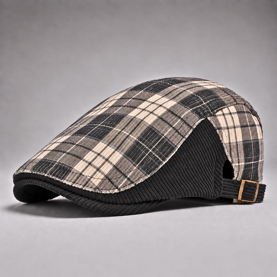 Béret à carreaux