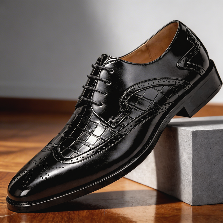 OXFORDS CROCO VERCELLI