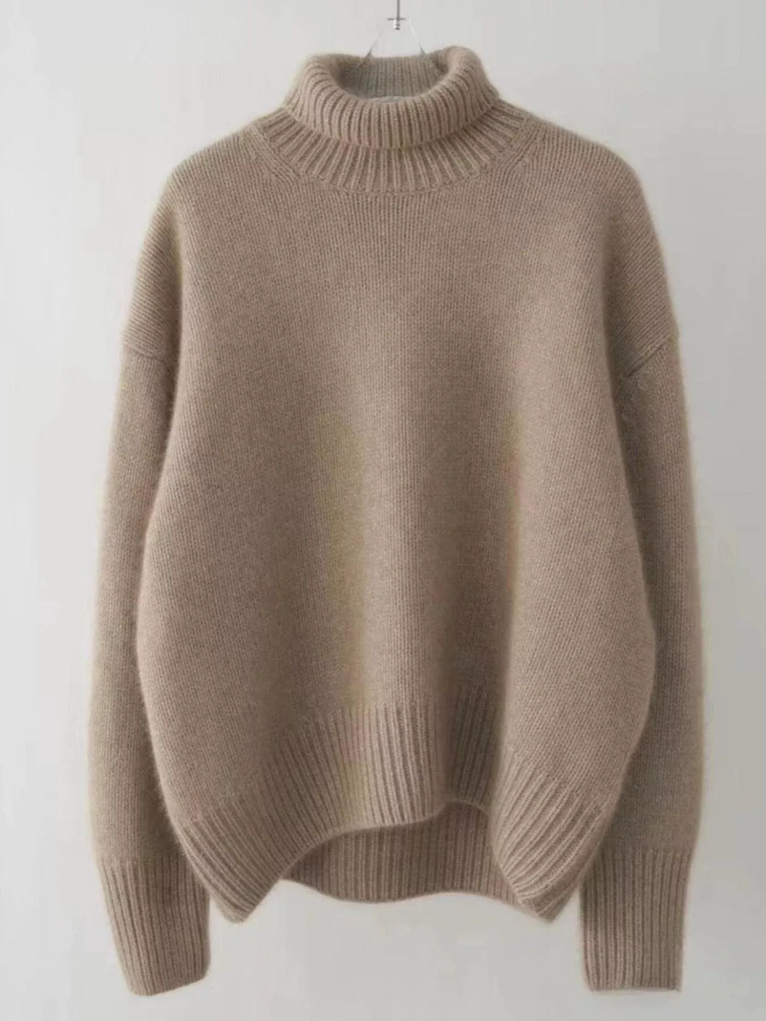 Scarlett | Pull Col Roulé à Épaules Tombantes