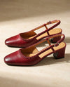 Escarpins en cuir Edith