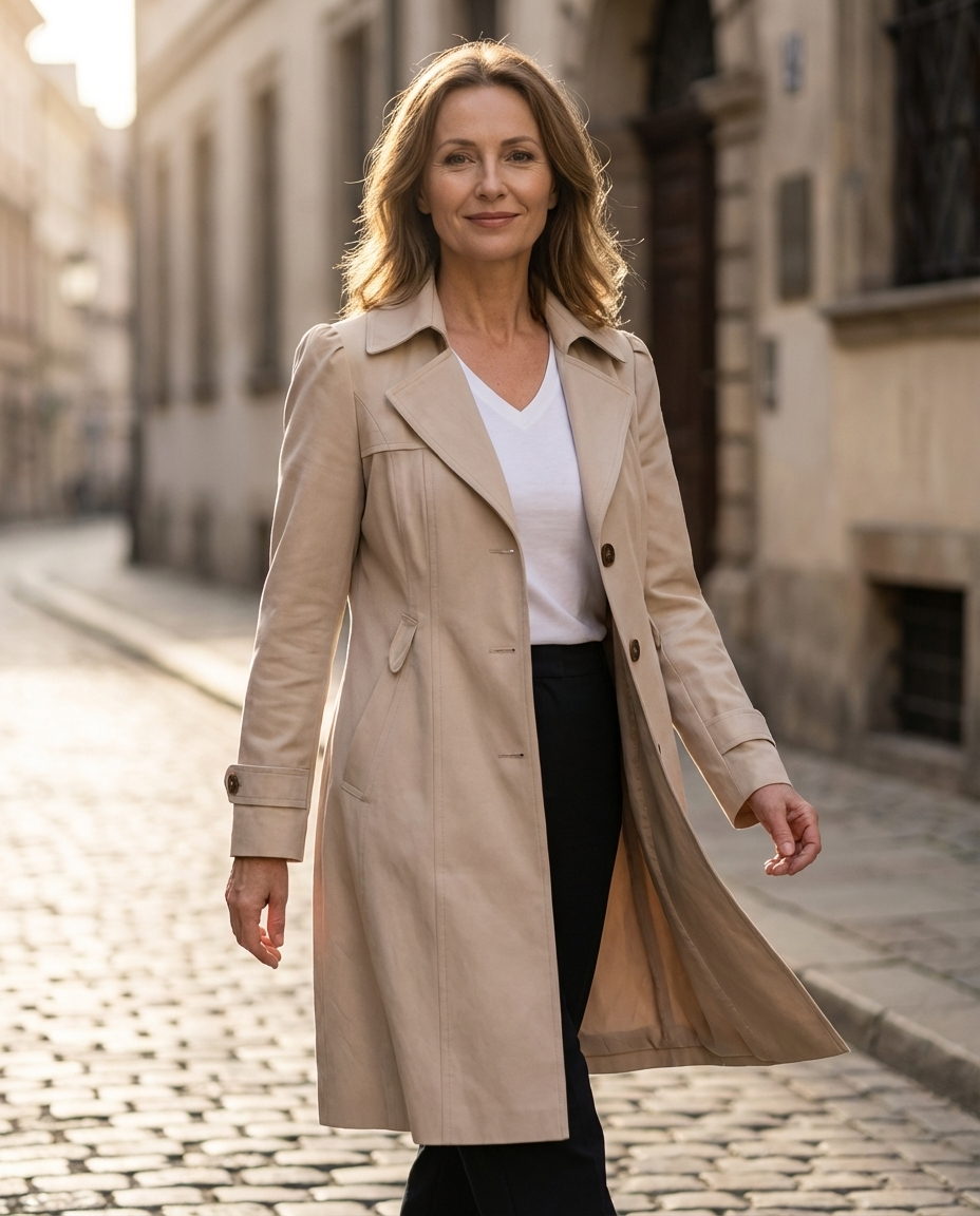 MOREAU LYON | MANTEAU CLASSIQUE POUR FEMME