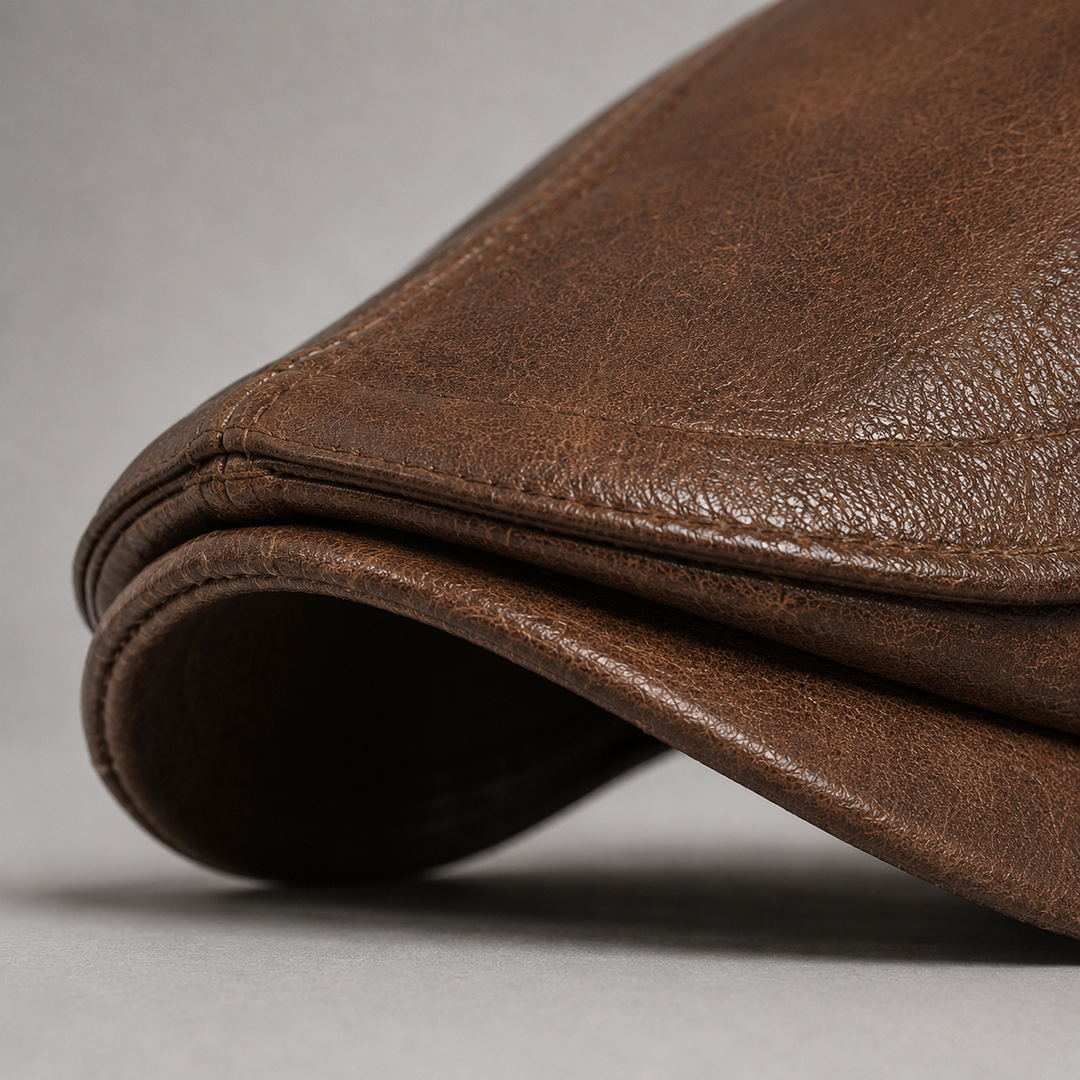 Béret en cuir