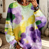 Violetta™ | Pull Floral Tie-Dye Violet