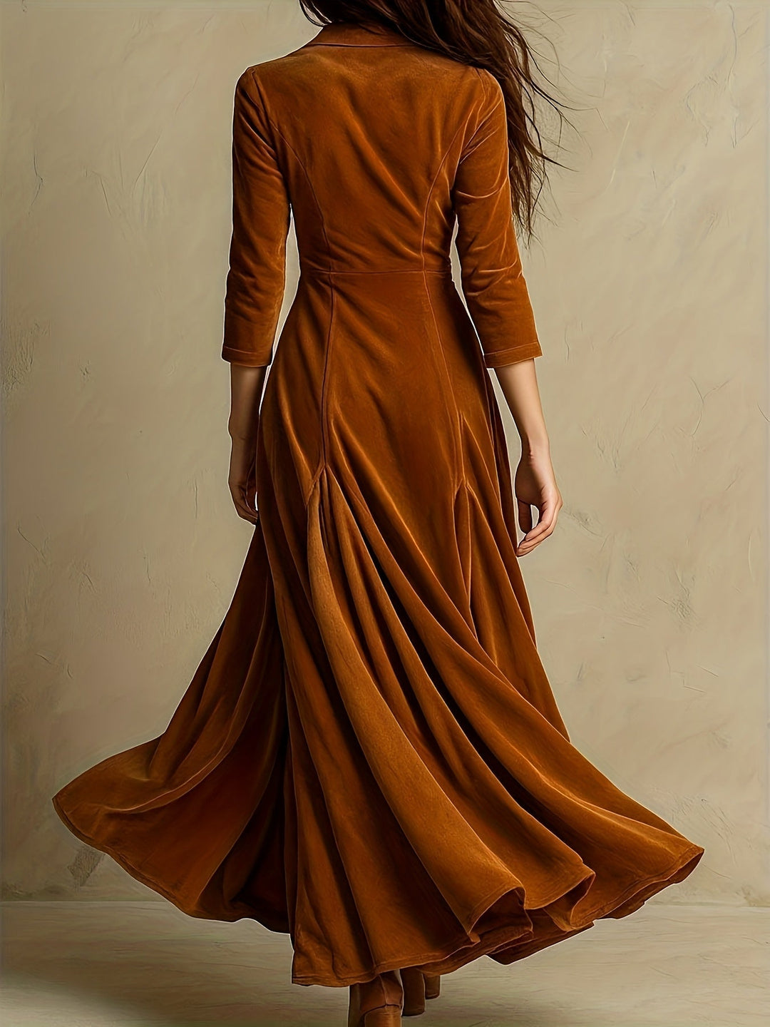 Amabel | Robe Maxi Élégante à Boutons